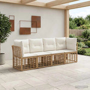 Set di divani da esterno Naturale Poliestere 3437410