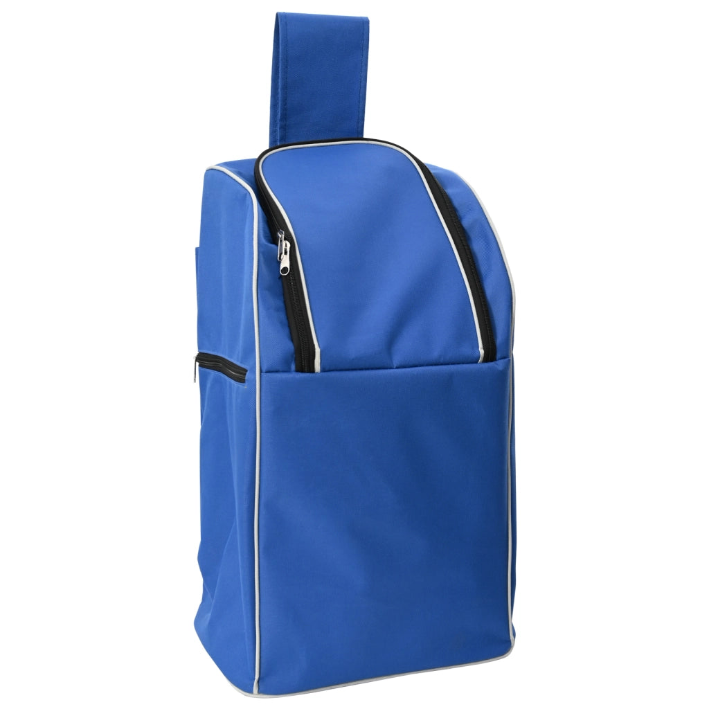 Carrello della spesa  con scalatore di scale Blu 38 L