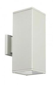 Applique esterna SU-MA Adela 8001 30x12 E27 argento IP54