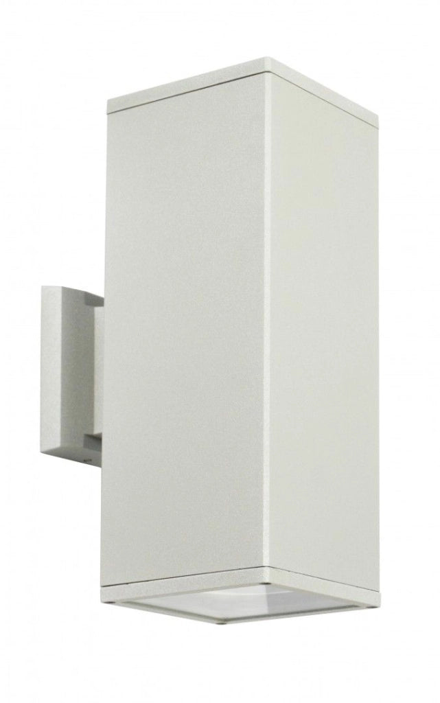 Applique esterna SU-MA Adela 8001 30x12 E27 argento IP54
