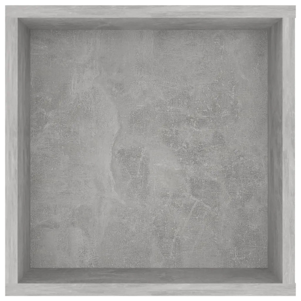 Armadietto TV da Parete Grigio Cemento 102x35x35 cm Truciolato cod mxl 20945
