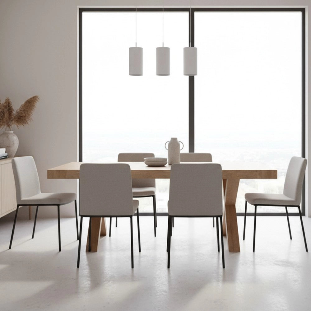 Tavolo allungabile Gondar 180x100 colore olmo
