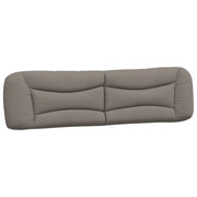 Cuscino Testiera Hvar Tortora 200 cm in Tessuto CFW9423262