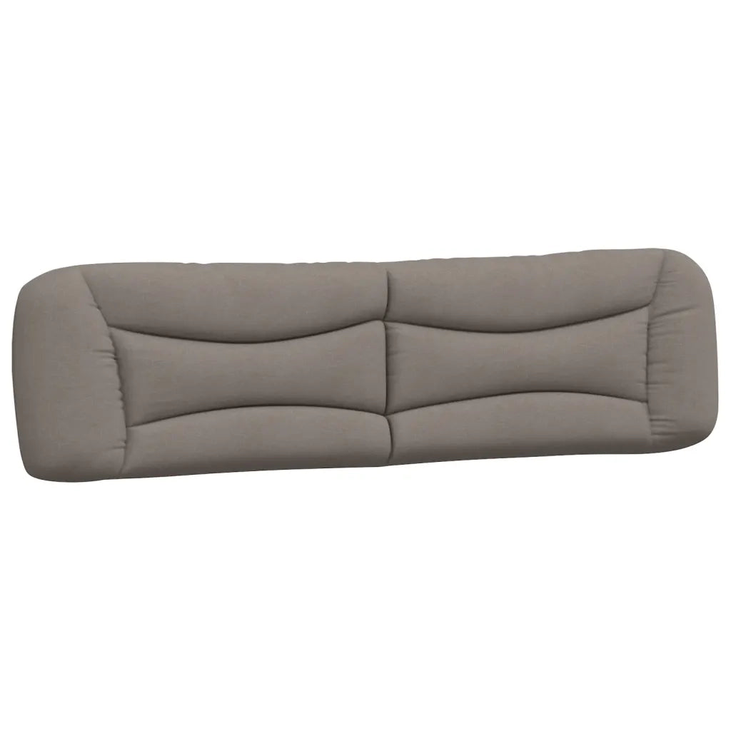 Cuscino Testiera Hvar Tortora 200 cm in Tessuto CFW9423262