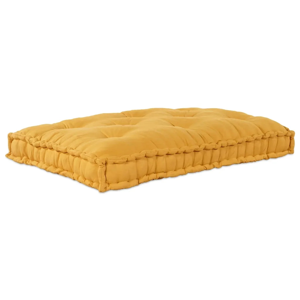 Cuscino per sedie | Cuscino per Divano Pallet Giallo 120 x 80 x 12 cm Tessuto