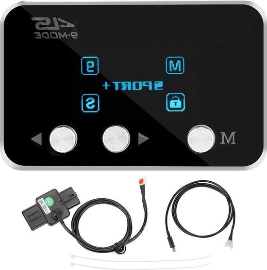 Controller di Accelerazione a 6 Modalità Bluetooth Windbooster Risposta di Accelerazione Elettronico Adatto per Isuzu D-Max/MU-X 2012-2020 IB4S171