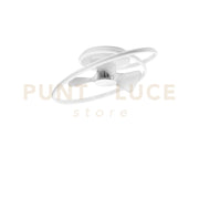 PLAFONIERA LED VENTILATORE AUSTER BIANCO 65W CCT3000K Luce calda,4000K Luce naturale,6500K Luce fredda,RGB  7650LM 77X24CM