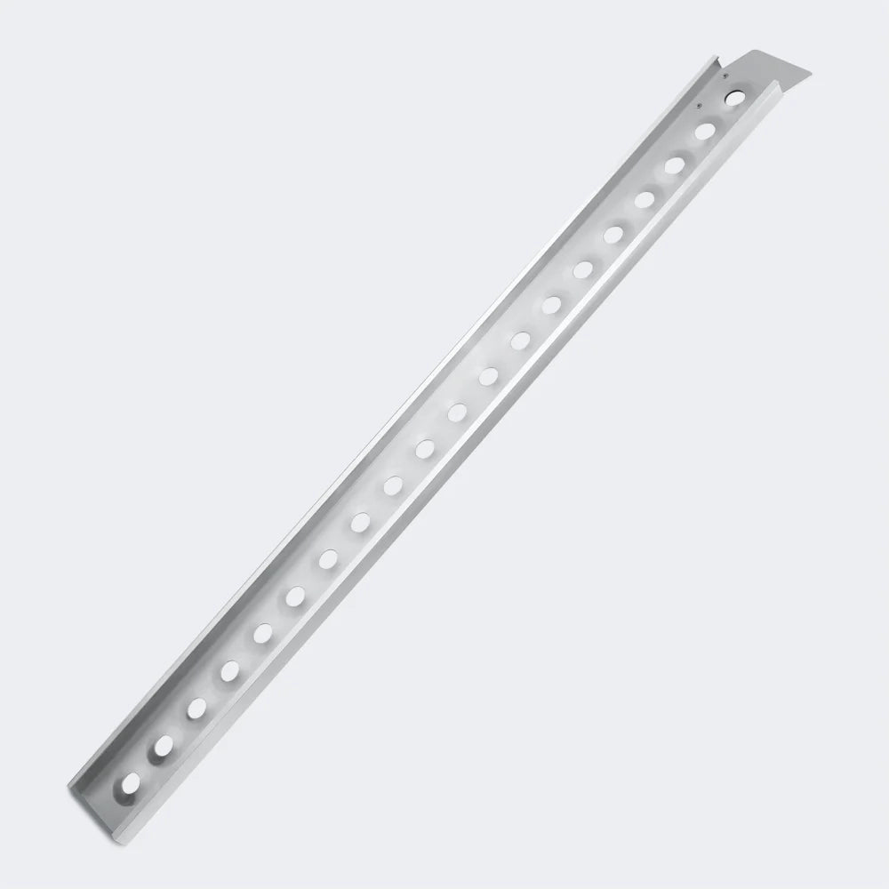Rampa di carico pieghevole multiuso in alluminio con barra di collisione 160 cm fino a 182 kg 3416073