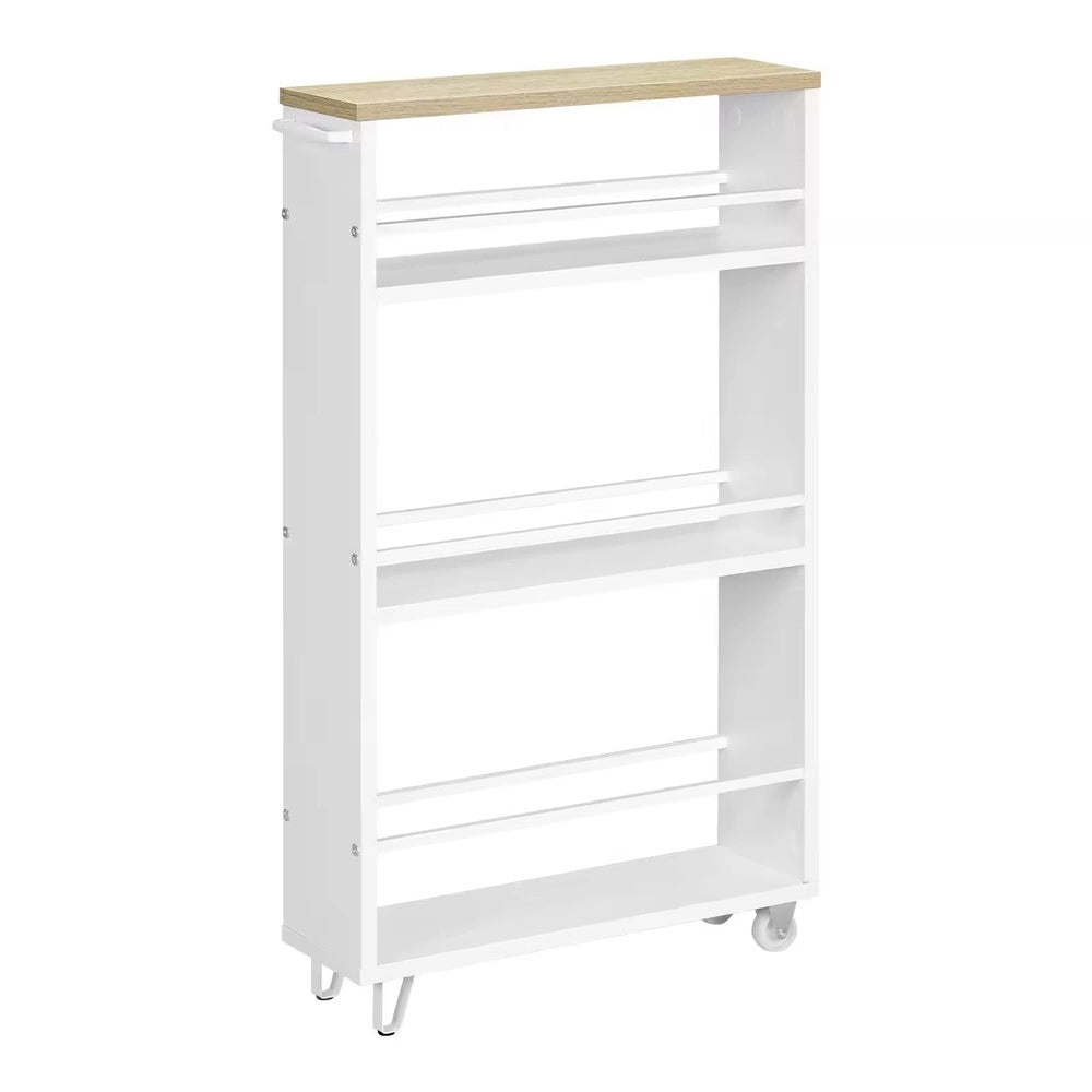 Scaffale Stretto con Ruote Cucina ¨C Minimal ¨C Multiuso Salvaspazio
