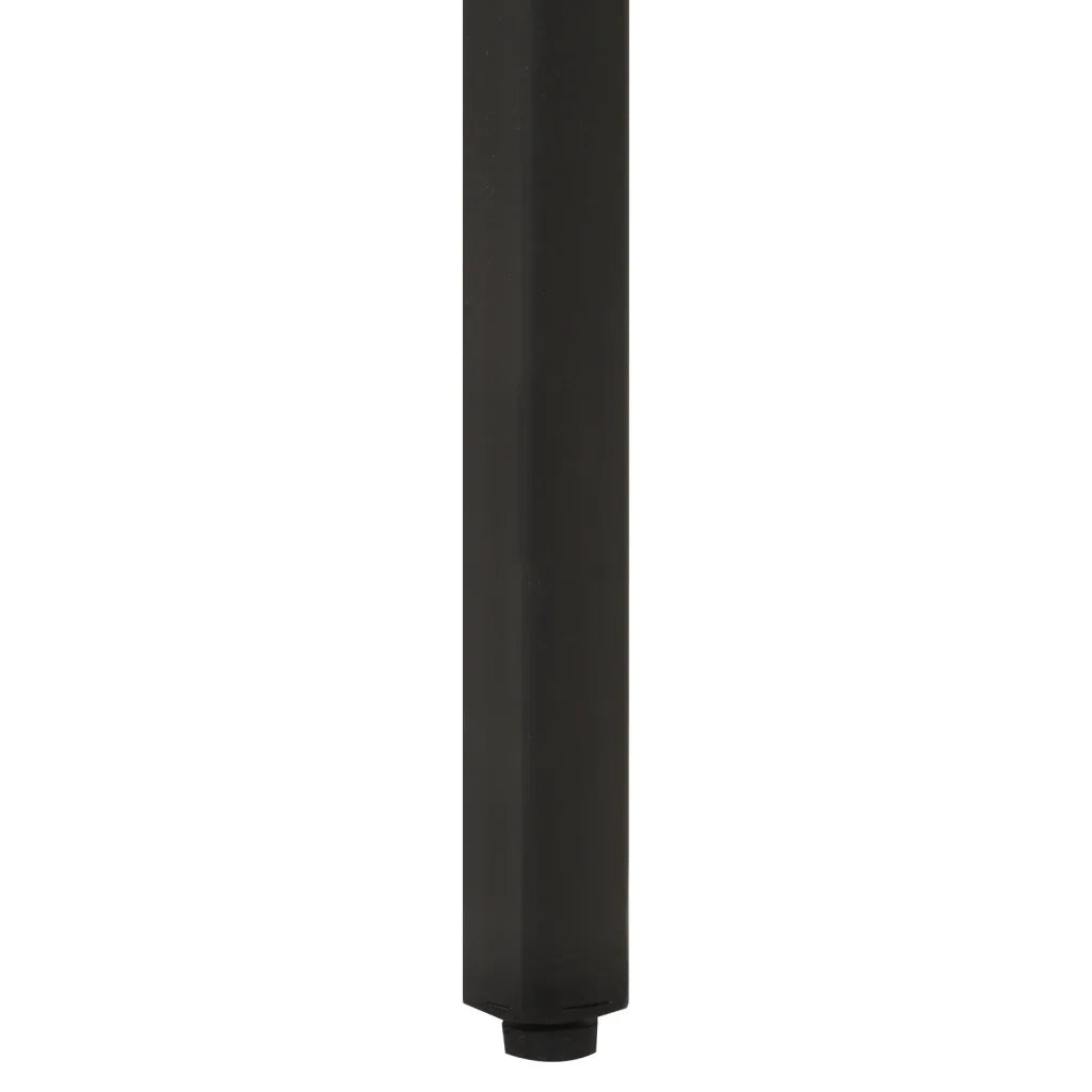 Tavolino | Tavolo laterale 35x35x45cm in Legno Massello di Acacia e Ferro