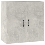 Armadietto a Muro | Mobile a Parete Grigio Cemento 60x31x60 cm Legno Multistrato