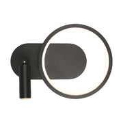 Applique Lampada LED da Muro 14W 250*100*180mm in Metallo Colore Nero 4000K SKU-14980