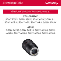 Set Obiettivo zoom fotografico AF 24-70mm e Lens Station, per Sony E mount – Autofocus, full frame e APS-C, intensità luminosa F2.8, per fotocamere Alpha A9 A7 A7C A7C II A7C R A6000