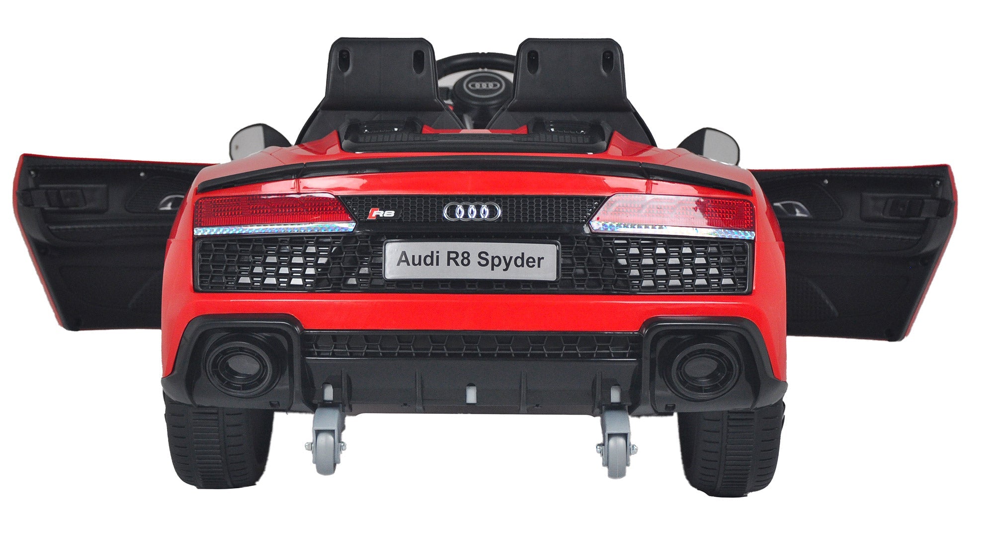 Macchina Elettrica per Bambini 12V con Licenza Audi R8 Spyder Rossa