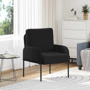 Divani con cuscino 55cm Nero Legno compensato
