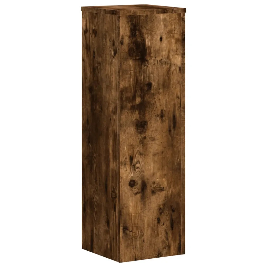 Supporti per piante | Sostegno per piante 2 pz Rovere 25x25x80 cm Legno Multistrato
