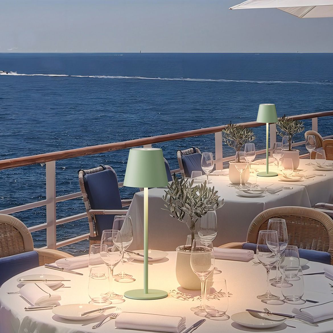 Lampada Da Comodino App1368-t Green