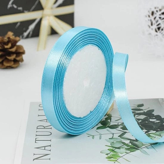 Cadeaulint in Tessuto Satinato - 10 mm - 22 m - Fili di Poliestere Resistenti - Non Rigidificanti - Adatto per Regali - Nastro di Regalo