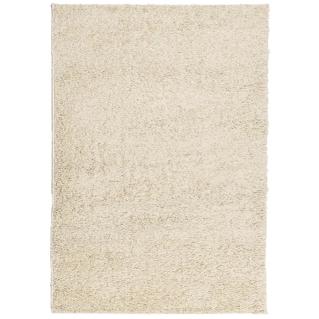 Tappeto Shaggy a Pelo Lungo Moderno Oro 160x230 cmcod mxl 90641