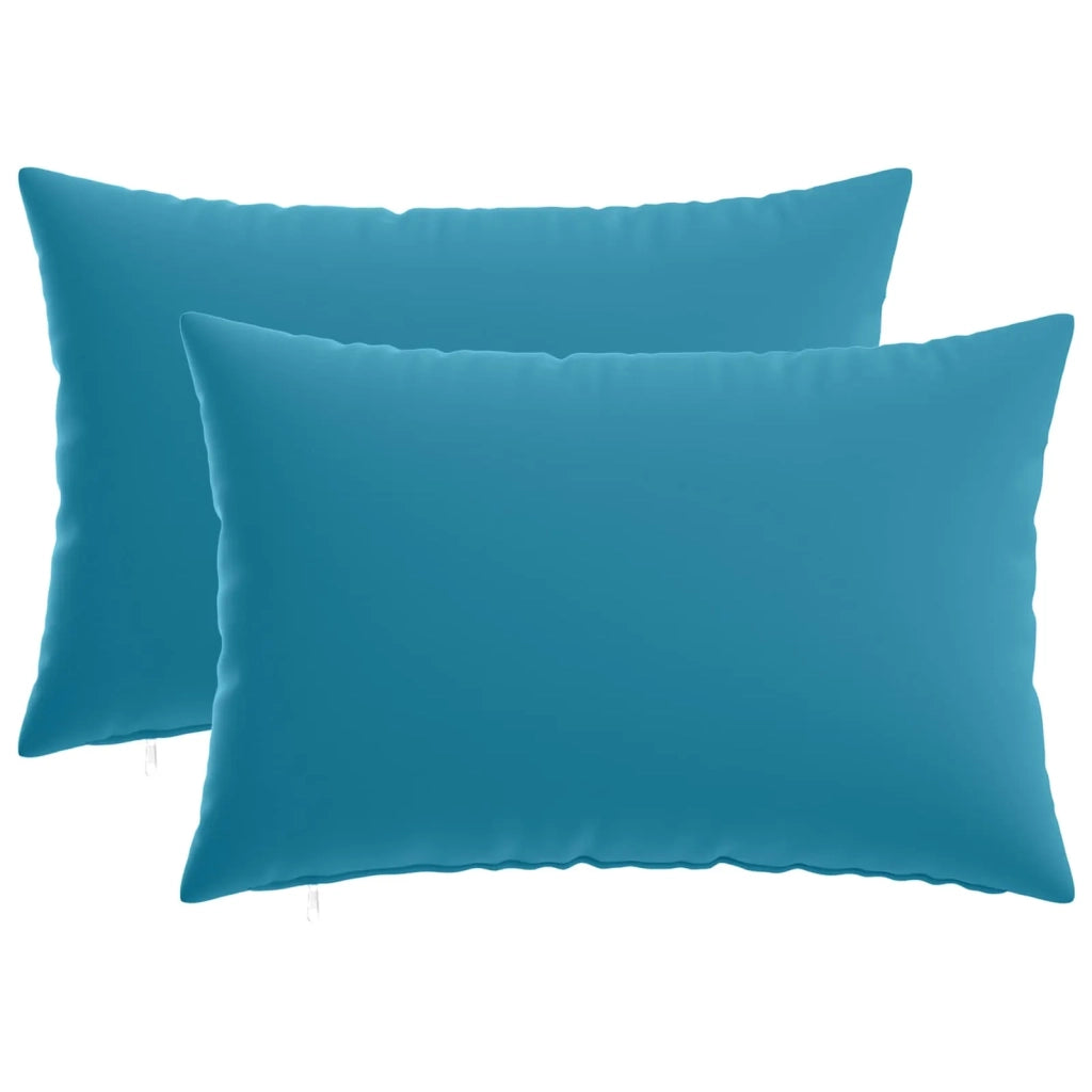 Federa 2 pcs HEERLEN Azzurro 40 x 60 cm Poliestere 909295