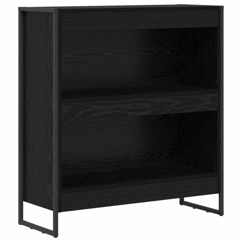 Armadio per Libri Rovere Nero 80 x 30 x 86,5 cm 886408