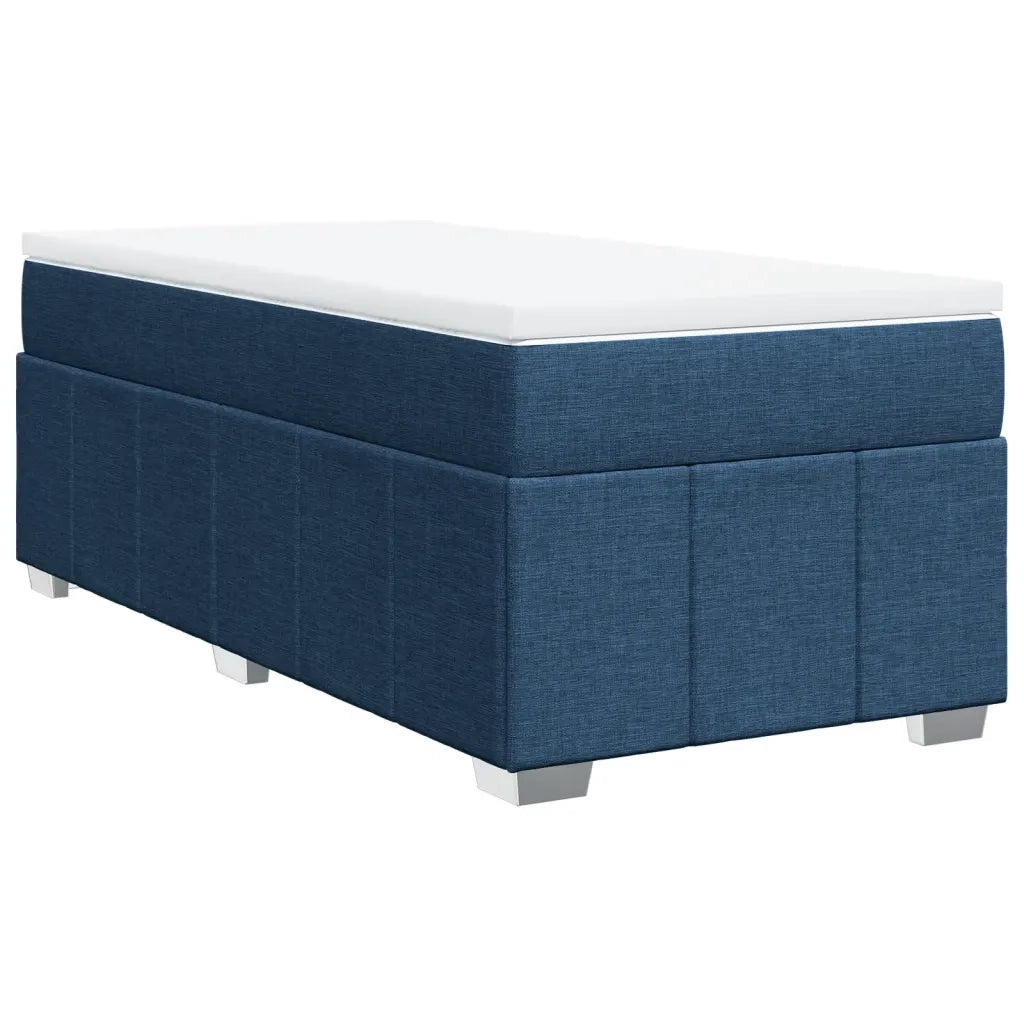 Giroletto a Molle con Materasso Blu 90x200 cm inTessuto 3285448