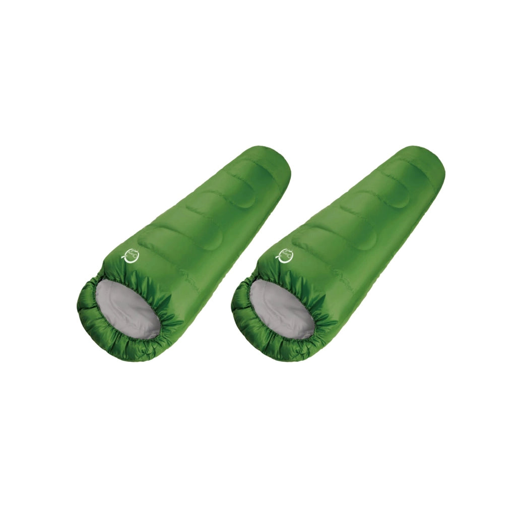 Set di 2 sacchi a pelo da trekking - O'Camp - Forma a mummia - Dimensioni: 220 x 80 cm