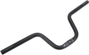 Accessori per bicicletta - Manubrio Integrale a Forma - Lega di Alluminio - Nero - 25,4 mm di Diametro - Comfortevole e Stabile