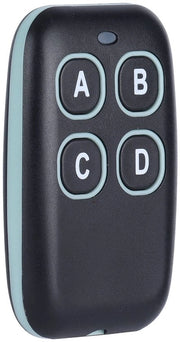 Afstandsbediening a 4 canali con codice fisso da copiare - 433MHz 4CH - 50M di range