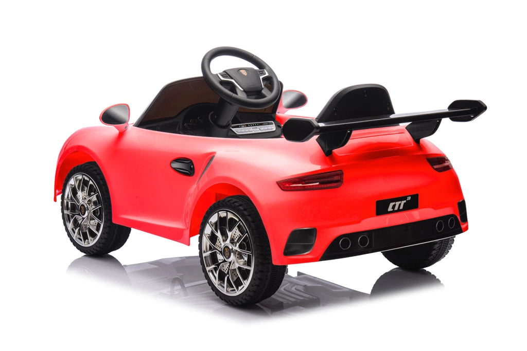 Macchina Elettrica per Bambini Licenza Ruf Small 12V Rosso