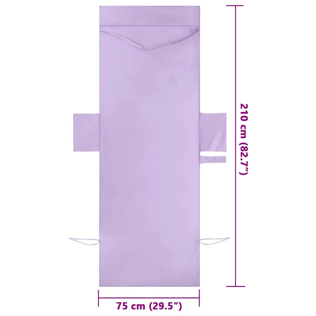 Asciugamani per lettino 2 pcs Viola 210 x 75 cm 42011518