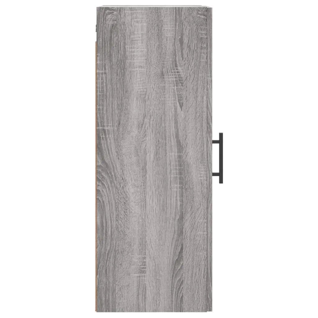 Armadietto a Muro | Mobile a Parete Grigio Sonoma 34,5x34x90 cm
