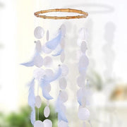 Ventilatore a Vela Mobili - Cestello da Sogno Appeso con Ventilatore Naturale - Regali per Veranda e Decorazione Esterna .