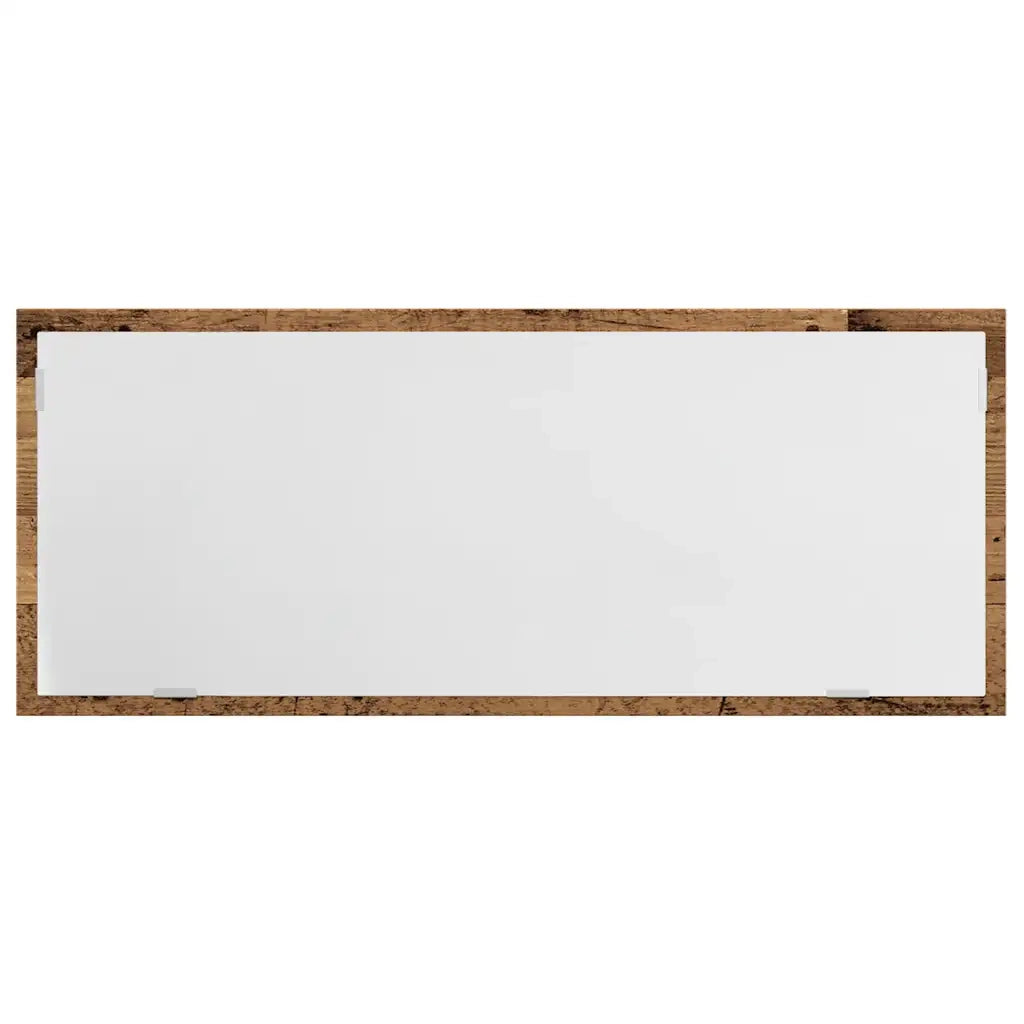 Specchio Bagno LED Legno Antico 100x8,5x37 cm Legno Multistrato 856275