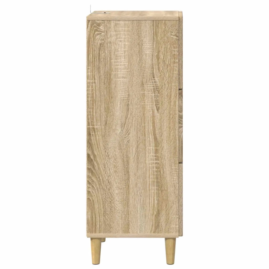 Mobile con Cassetti Rovere Sonoma 33 x 34,5 x 90 cm 894617