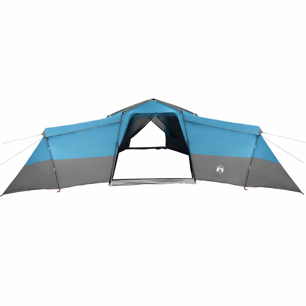vidaXL Tenda Familiare Blu 833 x 585 x 216 cm Poliestere