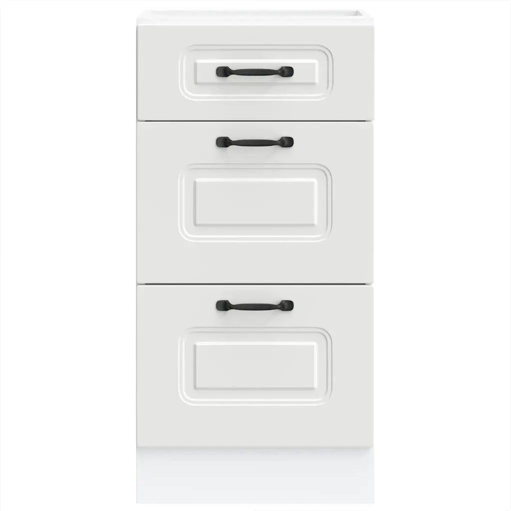 Base da Cucina Kalmar Bianco in Legno Multistrato