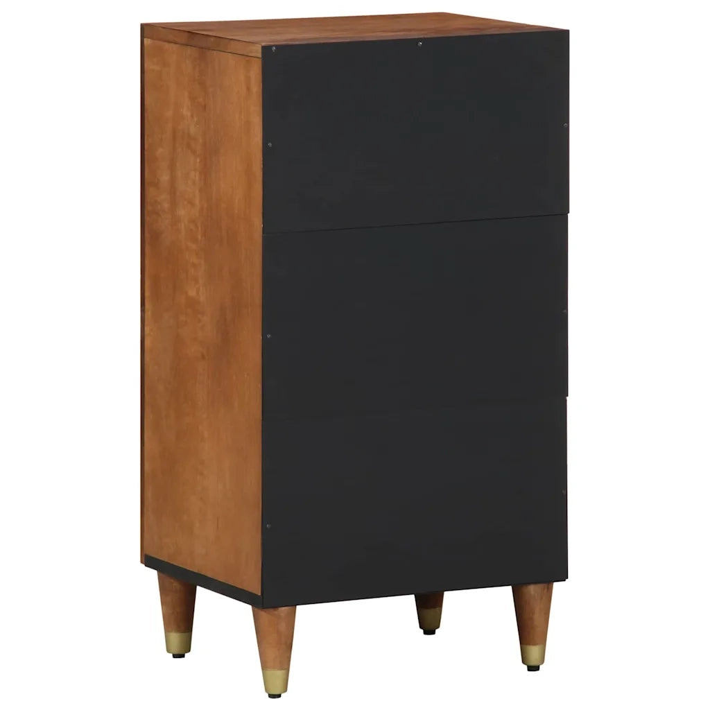 Credenza-Buffet-Armadio da cucina Marrone 40 x 33 x 75 cm Legno di mango massello 175142