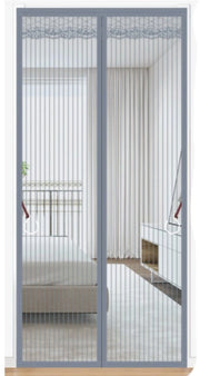 Tende da finestra magnetica - 100*200cm - Antizanzare - Senza perforazione necessaria - Adatto per porte in legno, ferro, marmo, acciaio inox, piastrelle e altre - Tenda estiva antizanzare - Tenda di separazione con adesivo magnetico