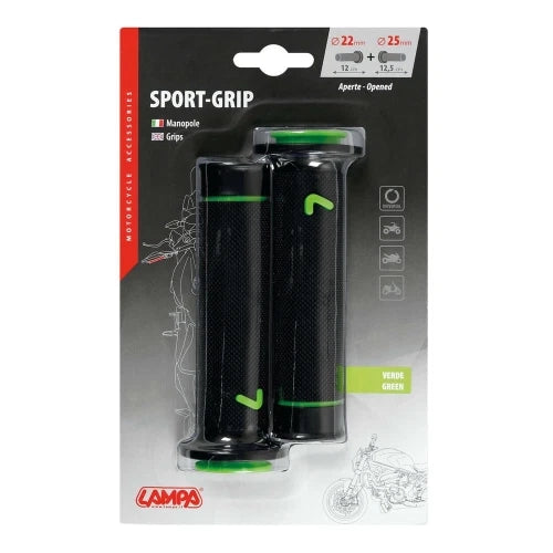 Coppia manopole Sport-Grip Verde