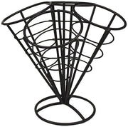 Display per snack - Quattro braccia - Prodotto in acciaio inossidabile - Design quadrato - Adatto per catering - Pratico e sostenibile - Contenitore per snack