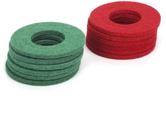 Accopoolring anticorrosione con pad di gomma spesso - Adatto per batterie al colombo - Sostenibile - Ideale per batterie di auto