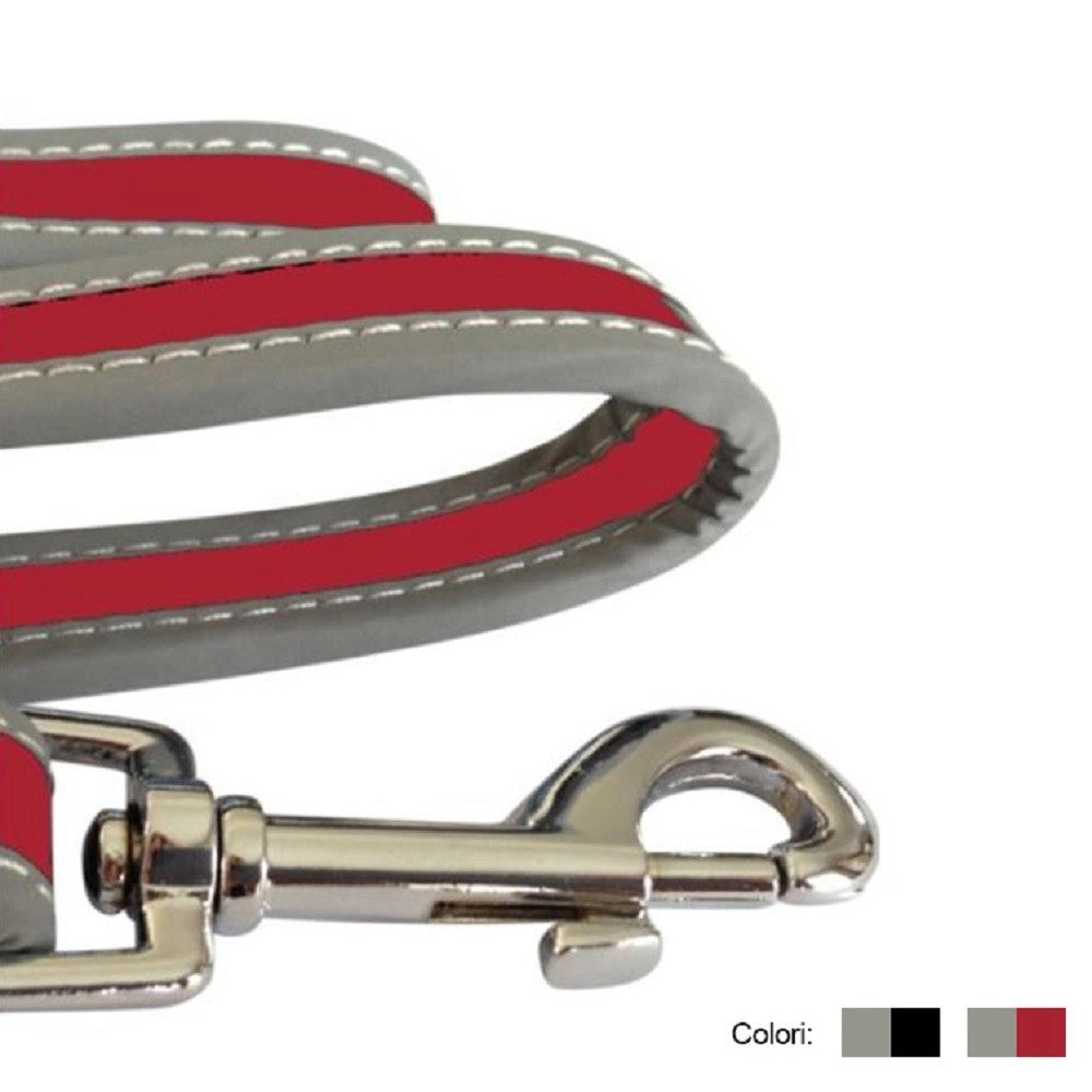 Trade Shop - Guinzaglio Per Cane Lunghezza 120cm Riflettente Moschettone Acciaio Vari Colori -
