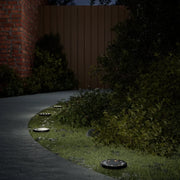 Luci Solari da Terra con Picchetti da Esterno 12pz Bianco Caldo 4008203