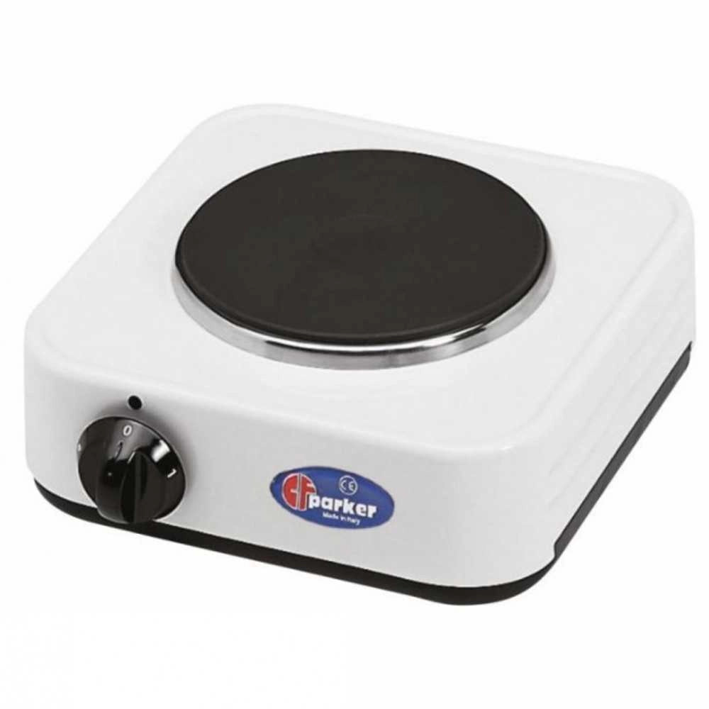 Fornello elettrico 1 piastra elettrica, 1000 Watt, Ø 145 mm. cm 23x23x10 PARKER - PARKER