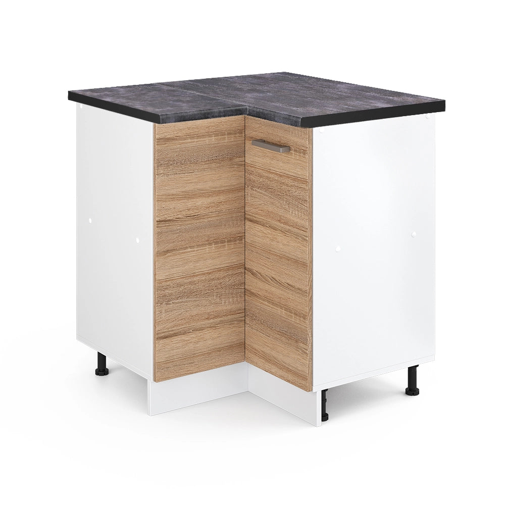 Vicco Mobile ad angolo cucina Sonoma 75.6 cm , PL Antracite