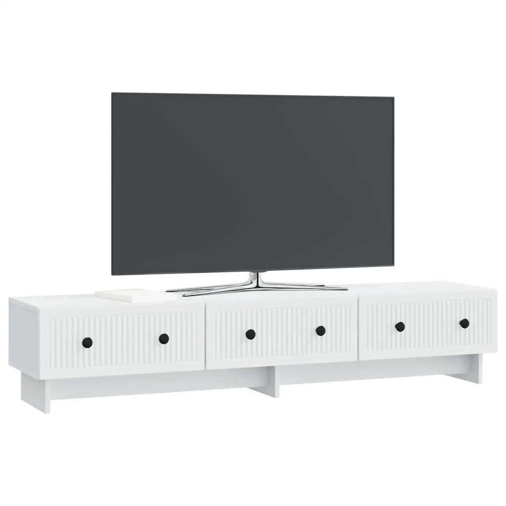 Mobile TV Bianco 147 x 34,5 x 30 cm Legno ingegnerizzato 894015