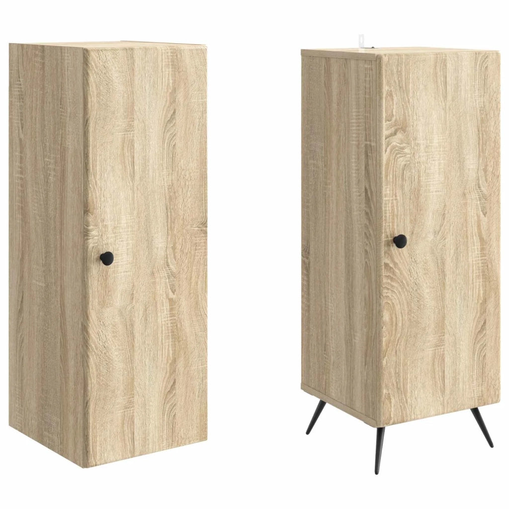 Set di armadi 2 pcs Rovere Sonoma Legno ingegnerizzato