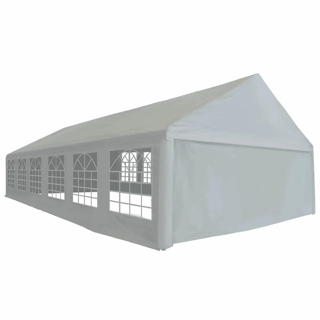 Tessuto per tenda senza struttura Grigio 12 x 6 m PE 43863