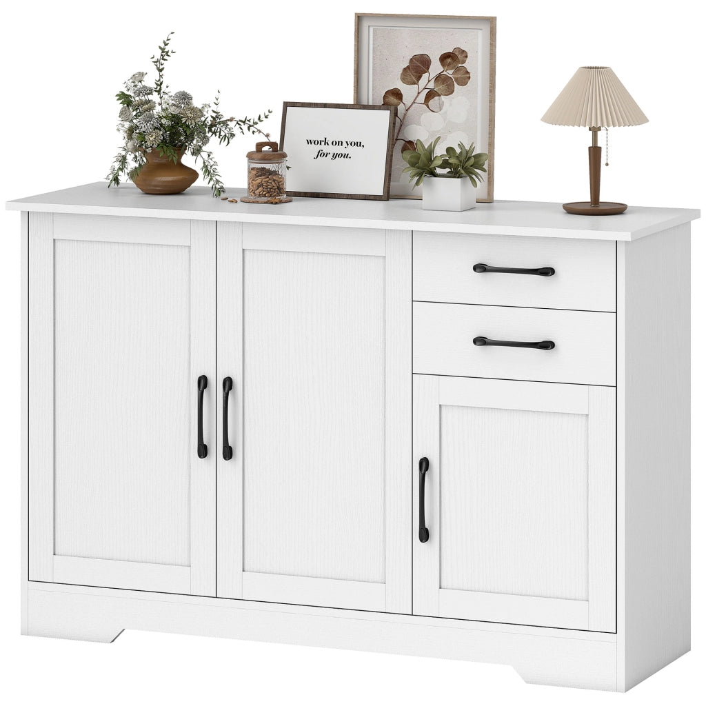 Armadio credenza ¨C Zephmum ¨C Bianco 120x38x79 cm
